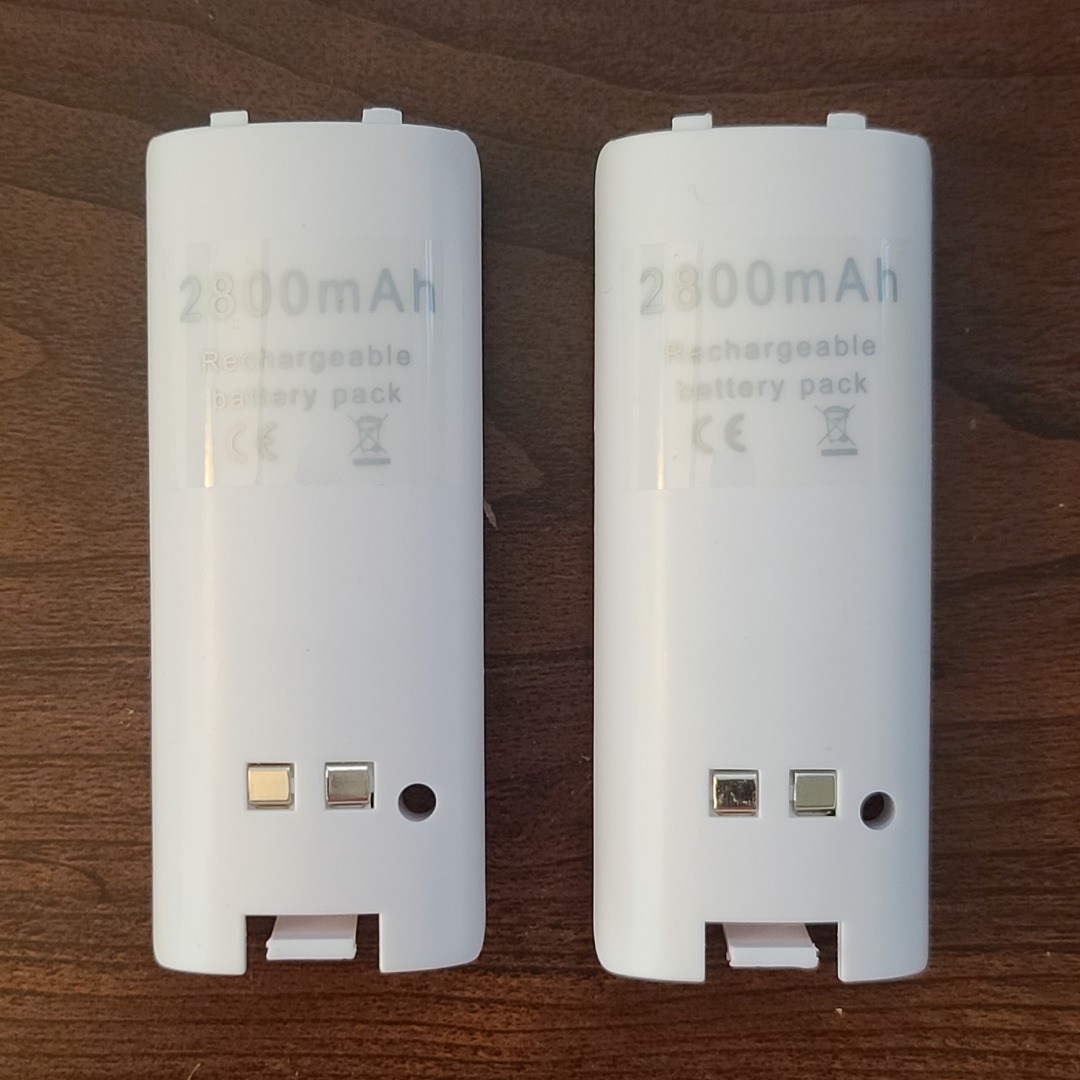Wiimote Replacement Battery Packs Nintendo Wii Unbranded 2800 mAh LiPo FPO